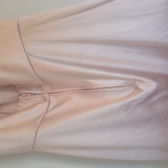 NWT Windsor Blush/Nude dress size 1 asymmetrical straps - Picture 8 of 11